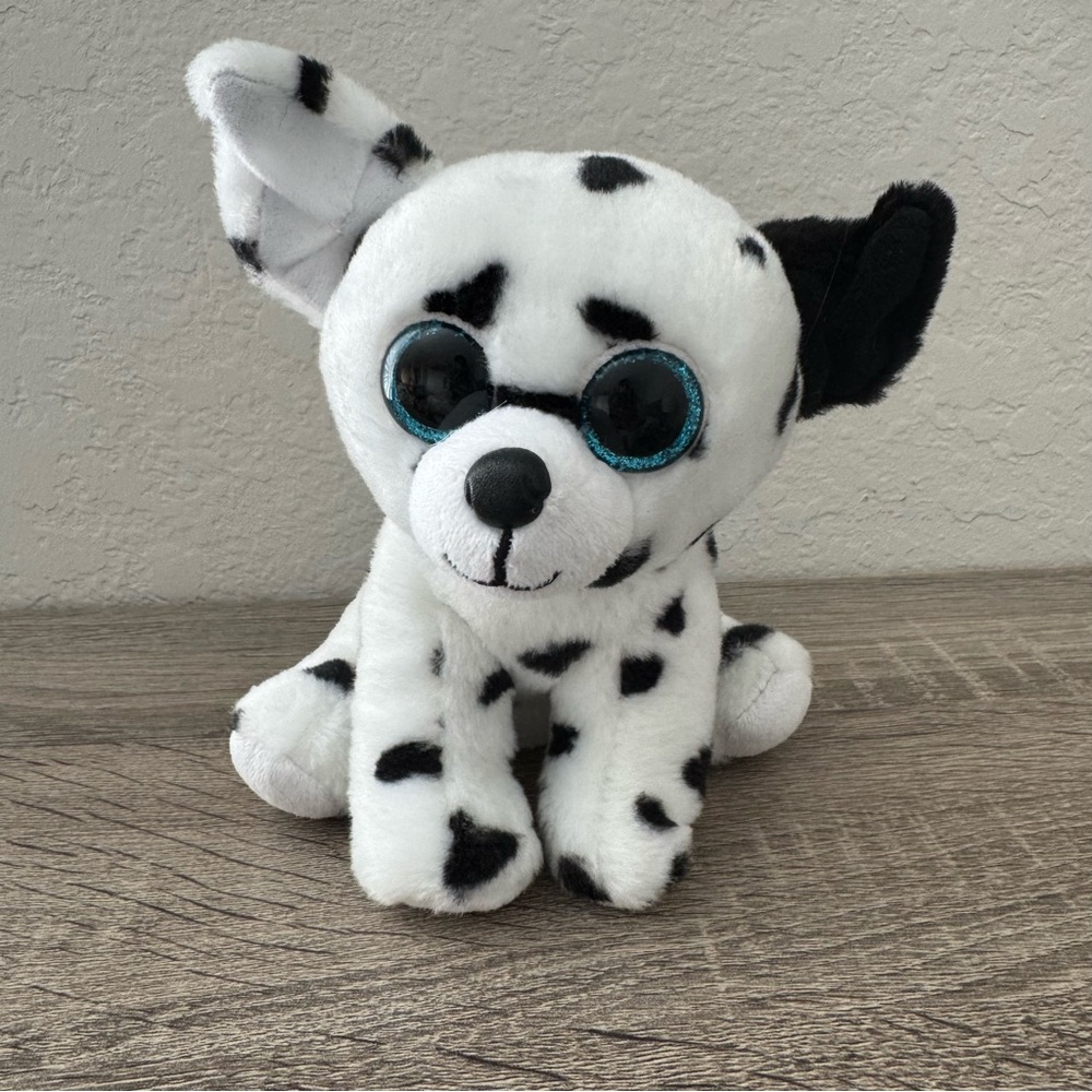 Ty Beanie Boos Catcher the Dalmatian Dog Plush 2018 6”  Stuffed Animal